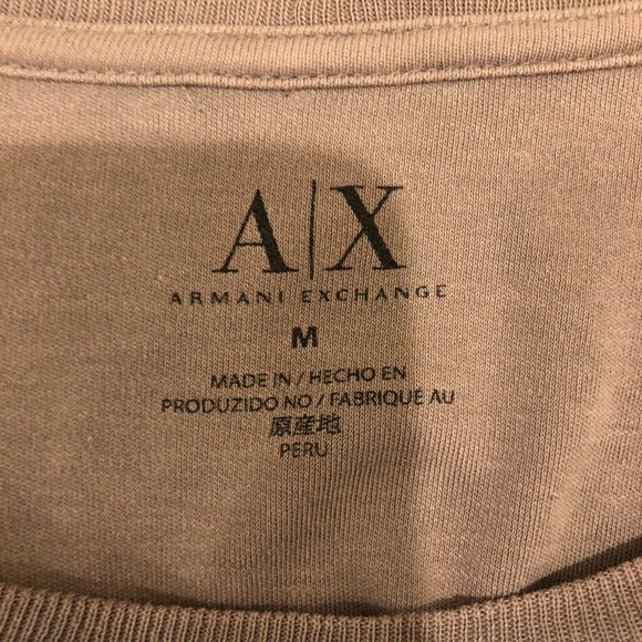 Armani Exchange Long sleeve T shirt size M - Picture 2 of 4
